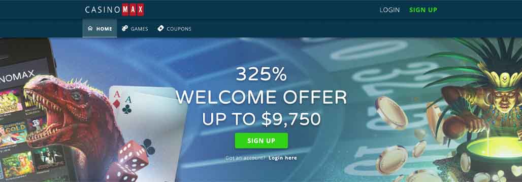 Cafe Casino promo