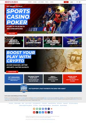Bovada screenshot